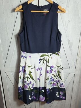 Vince Camuto Floral Dress Size 12